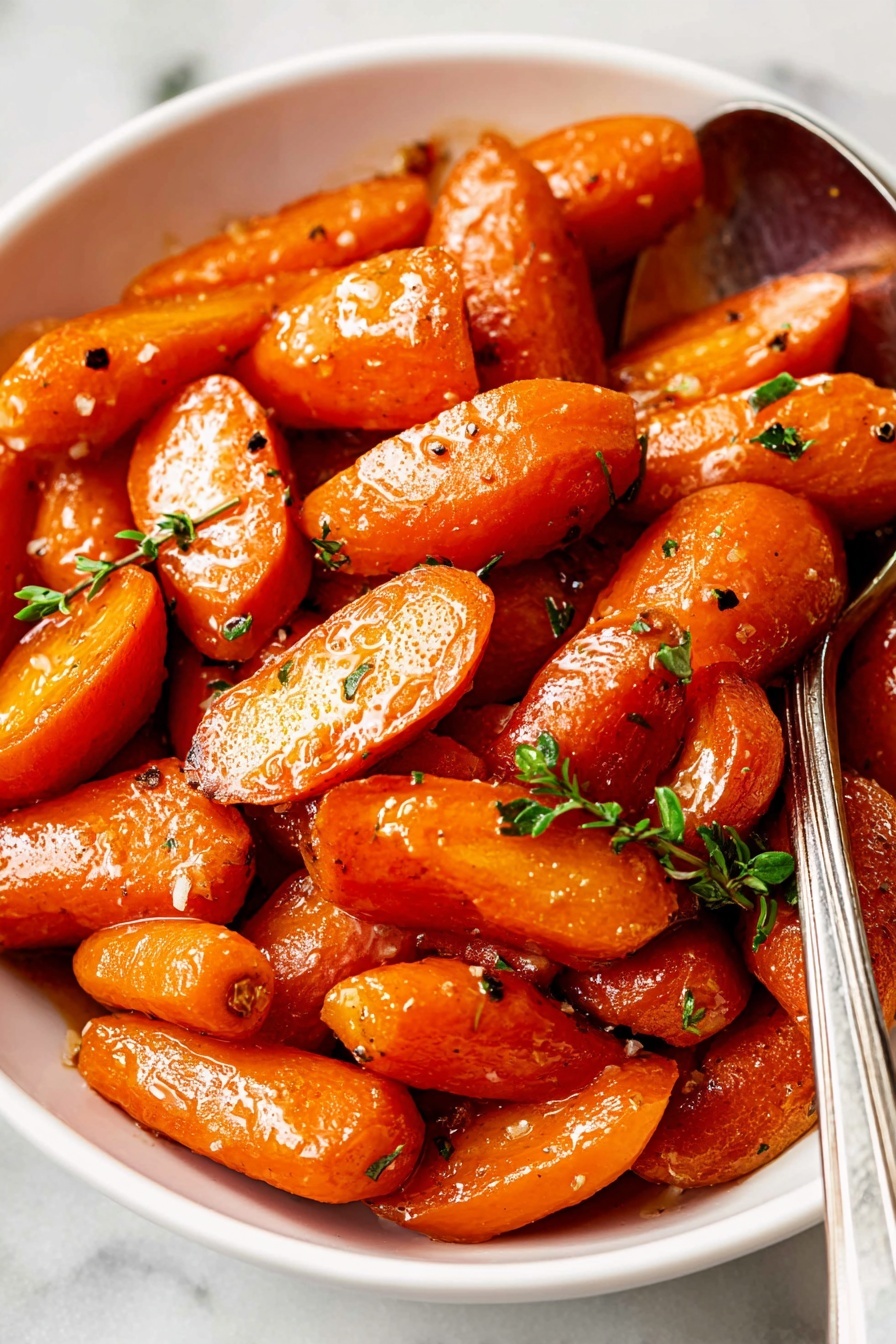honey glazed carrots - Serving Suggestion