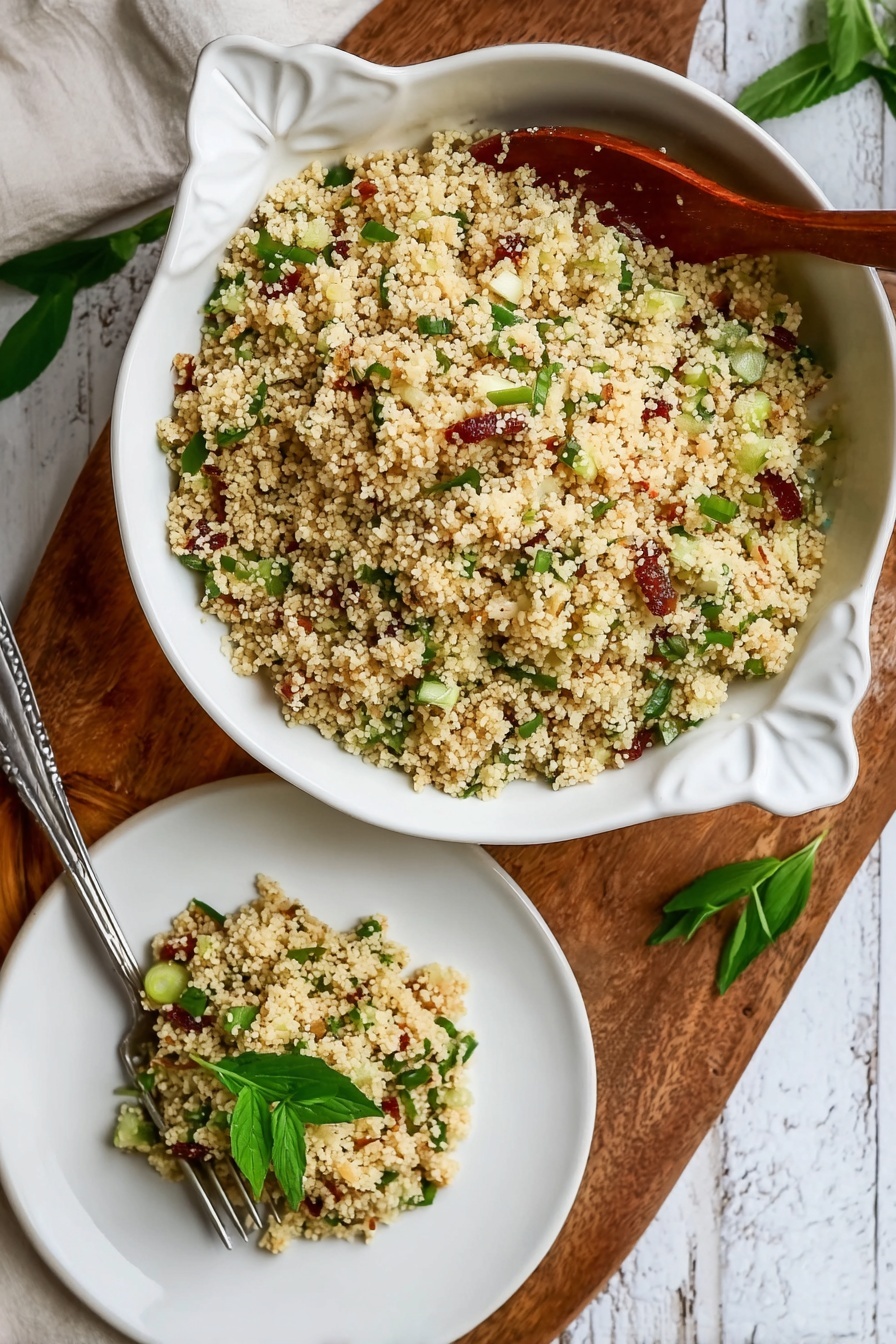 Cranberry Couscous - Serving Suggestion