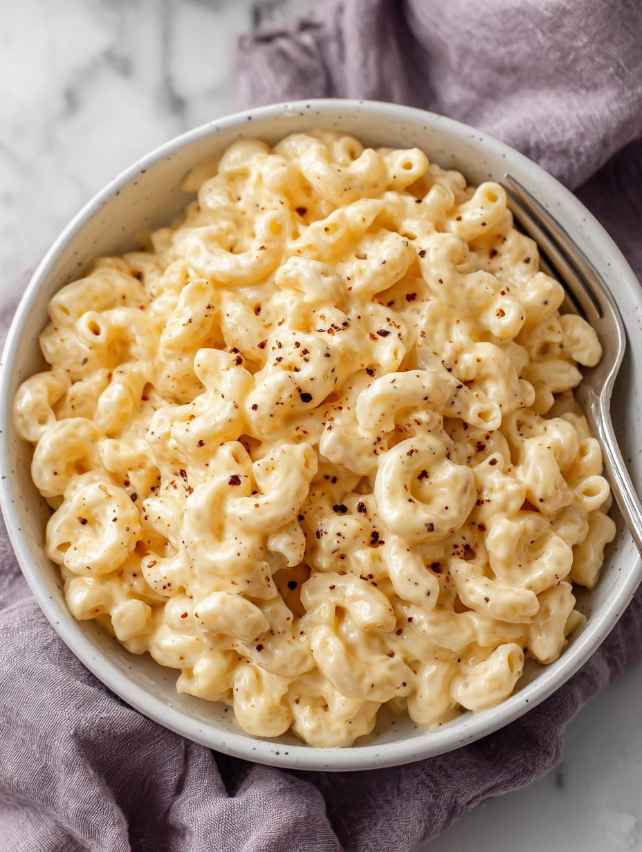 Creamy Baked Mac and Cheese - Serving Suggestion